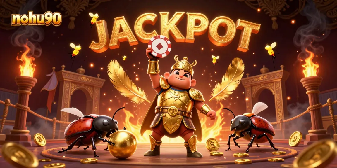 Enjoy thrilling gameplay at nohu90 with exciting casino scenes showcasing vibrant jackpots and engaging characters.