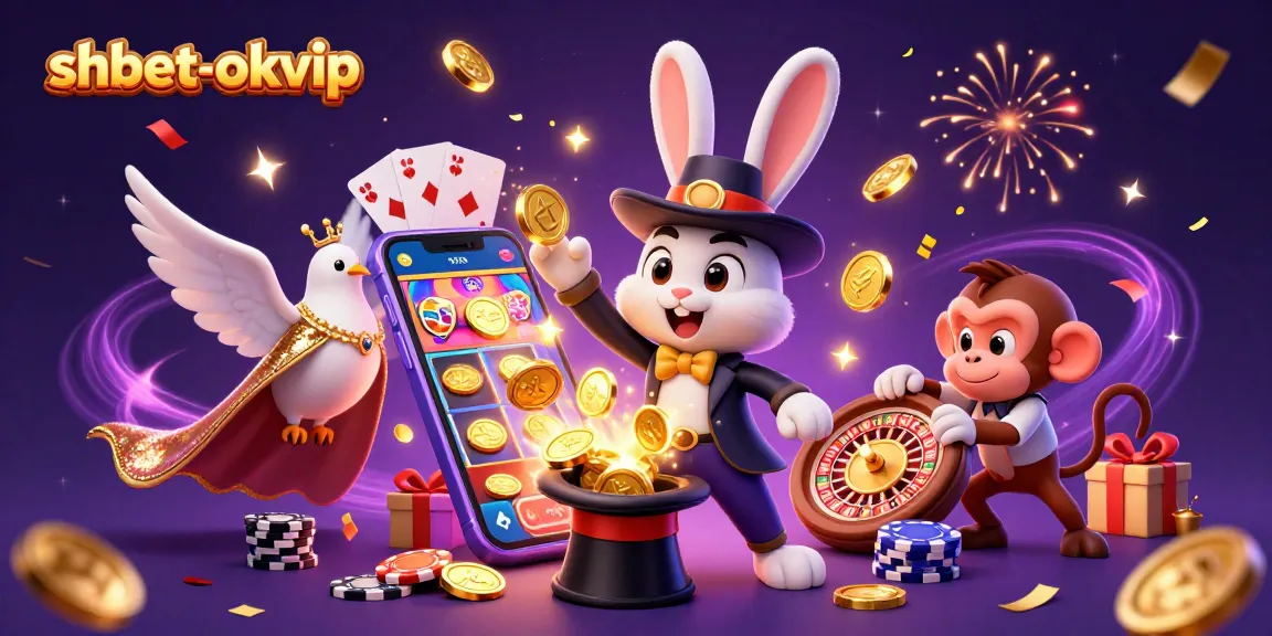 Experience the magic at shbet-okvip with a vibrant casino scene featuring winning jackpots and thrilling games.